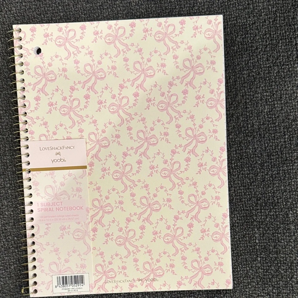 LoveShackFancy x Target Ribbon Rosa Backpack featuring a quilted front pocket